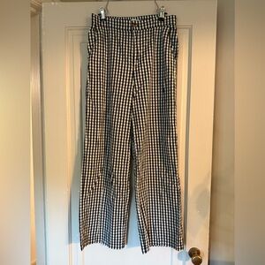 BP Black and White Gingham Pants
